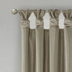 Promo 🔔 Madison Park Natalie Twist Tab Total Blackout Window Curtain White ⌛ -Madison Park Sales unnamed file 2192