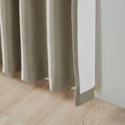 Promo 🔔 Madison Park Natalie Twist Tab Total Blackout Window Curtain White ⌛ -Madison Park Sales unnamed file 2194