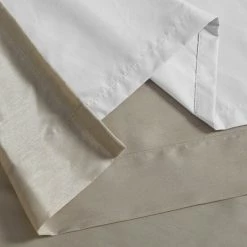 Promo 🔔 Madison Park Natalie Twist Tab Total Blackout Window Curtain White ⌛ -Madison Park Sales unnamed file 2196