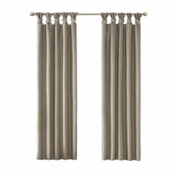 Promo 🔔 Madison Park Natalie Twist Tab Total Blackout Window Curtain White ⌛ -Madison Park Sales unnamed file 2198