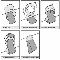 Promo 🔔 Madison Park Natalie Twist Tab Total Blackout Window Curtain White ⌛ -Madison Park Sales unnamed file 2199