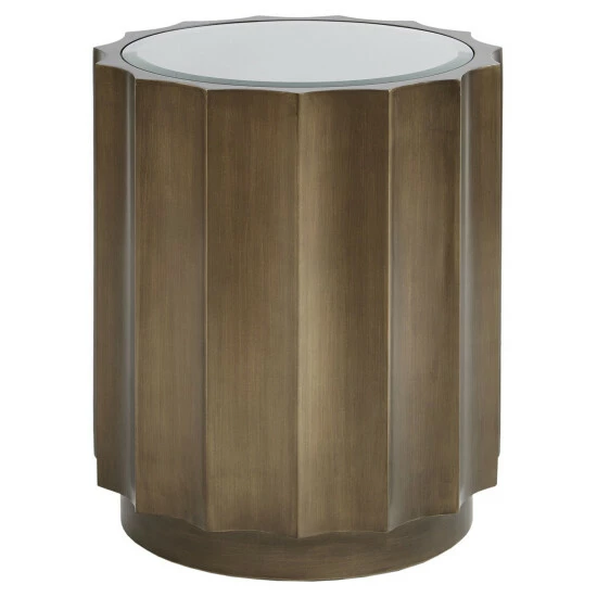 Outlet โญ Madison Park Ortega Bronze Round Accent Table ๐ 4 Outlet โญ Madison Park Ortega Bronze Round Accent Table ๐ - Image 2