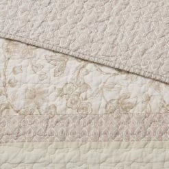 New 👍 Madison Park Kellen Reversible Cotton Coverlet Set Cream/blush 🤩 -Madison Park Sales unnamed file 2238