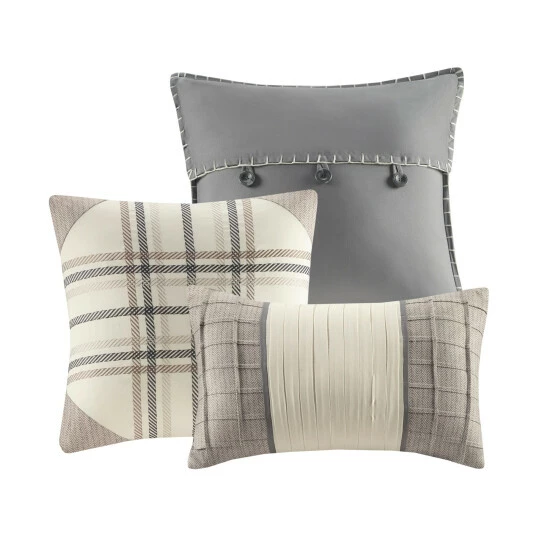 Coupon ⭐ Madison Park Pioneer 7-piece Herringbone Comforter Set Red 👏 6 Coupon ⭐ Madison Park Pioneer 7-piece Herringbone Comforter Set Red 👏 - Image 4
