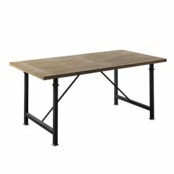 Wholesale ⭐ Madison Park Kagen Grey Dining Table With Metal Legs 🎁 -Madison Park Sales unnamed file 2334