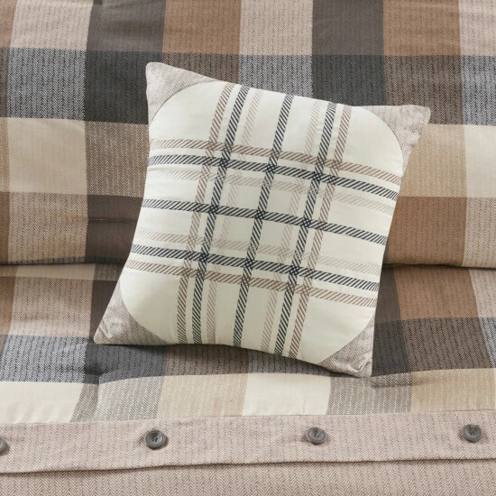 Coupon ⭐ Madison Park Pioneer 7-piece Herringbone Comforter Set Red 👏 11 Coupon ⭐ Madison Park Pioneer 7-piece Herringbone Comforter Set Red 👏 - Image 9