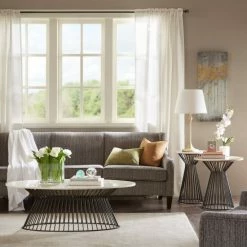 Brand new 👏 Madison Park Keaton Black/White End Table ⌛ -Madison Park Sales unnamed file 2364