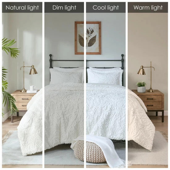 Coupon 👍 Madison Park Albany Ultra Plush Ivory Comforter Set 🎁 6 Coupon 👍 Madison Park Albany Ultra Plush Ivory Comforter Set 🎁 - Image 4