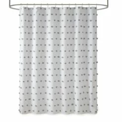Promo ⌛ Madison Park Lauren Shower Curtain Black 👏 -Madison Park Sales unnamed file 2397