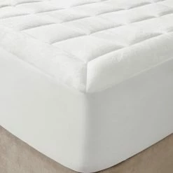 Promo 🎉 Madison Park Heavenly Soft Overfilled Plush Down Alt. Waterproof Mattress Pad - White ✔️ -Madison Park Sales unnamed file 241