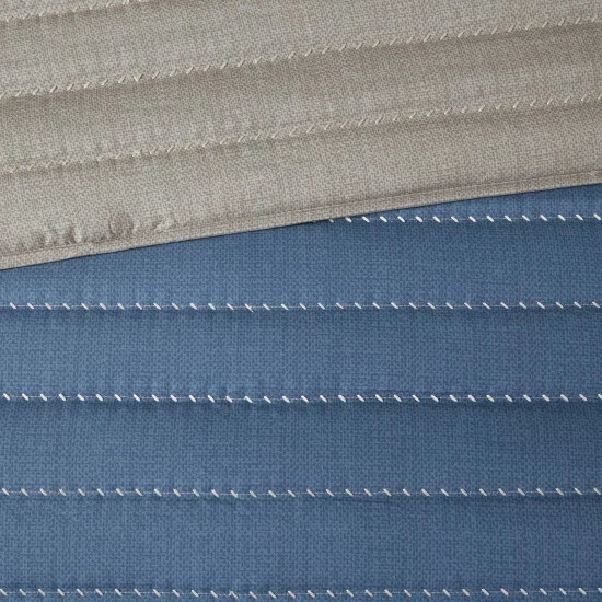 Best reviews of ๐ Madison Park Taylor 3 Piece Printed Color Blocking Microfiber Coverlet Set Taupe/blue โจ 10 Best reviews of ๐ Madison Park Taylor 3 Piece Printed Color Blocking Microfiber Coverlet Set Taupe/blue โจ - Image 8