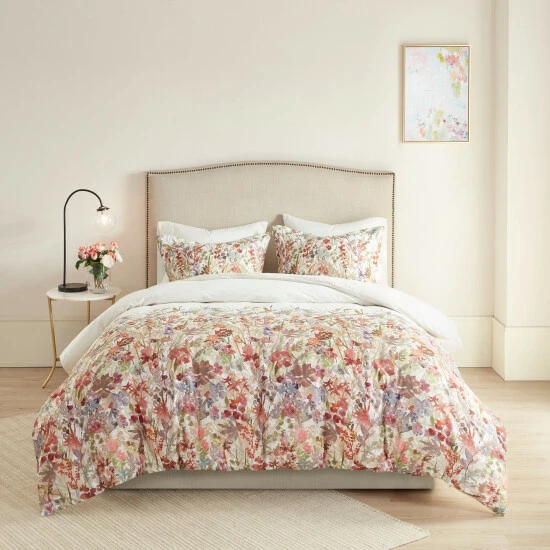 Hot Sale ✨ Madison Park Fiona Cotton Printed Duvet Cover Set 🔔 9 Hot Sale ✨ Madison Park Fiona Cotton Printed Duvet Cover Set 🔔 - Image 7