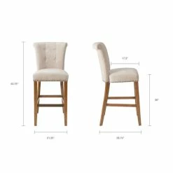 Best reviews of 🥰 Madison Park Weldon Cream 30-Inch Bar Stool 🥰 -Madison Park Sales unnamed file 2551