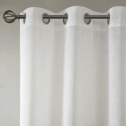 Coupon ⭐ Madison Park Jasper Woven Faux Linen Striped Window Sheer Neutral 🔔 -Madison Park Sales unnamed file 2565