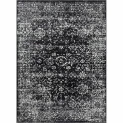 Best deal 🔔 Madison Park Earl Distressed Vintage Persian Woven Area Rug Black/cream 😀 -Madison Park Sales unnamed file 2611