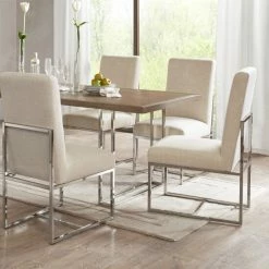 Best deal ๐งจ Madison Park Miyu Natural Dining Chair (Set Of 2) โจ