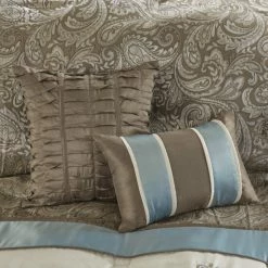 Top 10 ✨ Madison Park Lorraine Blue Jacquard 7-Piece Comforter Set 🎉 -Madison Park Sales unnamed file 2634