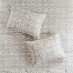 Coupon 🔥 Madison Park Edna 6 Piece Embroidered Cotton Reversible Comforter Set Ivory 😀 -Madison Park Sales unnamed file 2644