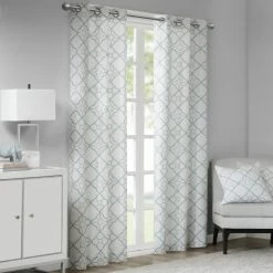Wholesale ✨ Madison Park Jax Cotton Printed Curtain Panel Pair Grey 🎁 -Madison Park Sales unnamed file 2655