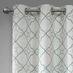 Wholesale ✨ Madison Park Jax Cotton Printed Curtain Panel Pair Grey 🎁 -Madison Park Sales unnamed file 2657