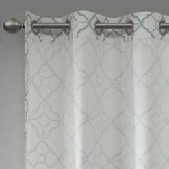 Wholesale ✨ Madison Park Jax Cotton Printed Curtain Panel Pair Grey 🎁 -Madison Park Sales unnamed file 2658