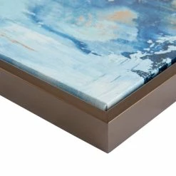 Brand new 👍 Madison Park Blue Horizon Blue Gallery Art 5 Piece Set With Bronze Frame ✨ -Madison Park Sales unnamed file 2680