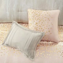 Brand new 👏 Madison Park Midnight Grove 7 Piece Metallic Print Comforter Set Blush ⭐ 14 Brand new 👏 Madison Park Midnight Grove 7 Piece Metallic Print Comforter Set Blush ⭐ -Madison Park Sales unnamed file 2709