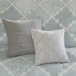 New 🎉 Madison Park Karyna Aqua 9-piece Cotton Sateen Printed Comforter Set 🎁 -Madison Park Sales unnamed file 2751