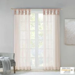 Discount 🧨 Madison Park Elowen Twisted Tab Voile Sheer Window Pair Light Grey 🧨 20 Discount 🧨 Madison Park Elowen Twisted Tab Voile Sheer Window Pair Light Grey 🧨 -Madison Park Sales unnamed file 2780