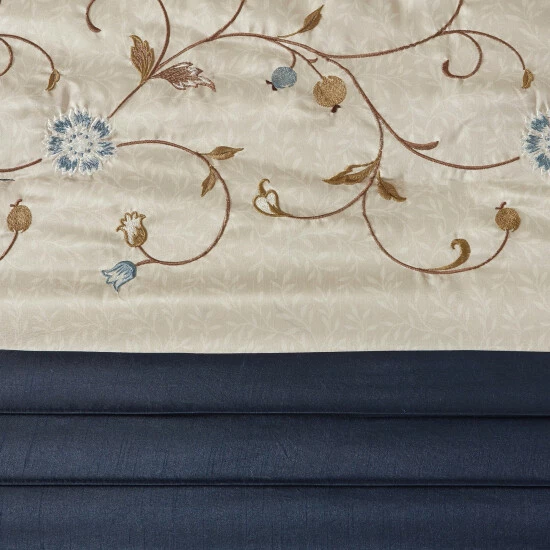 Best Sale ๐ Madison Park Belle Navy Comforter Set ๐ 9 Best Sale ๐ Madison Park Belle Navy Comforter Set ๐ - Image 7