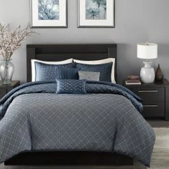 Outlet 💯 Madison Park Morris Navy 6 Piece Duvet Cover Set ⌛ -Madison Park Sales unnamed file 2820