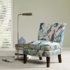 Cheap 🔥 Madison Park Alex Artistic Print Armless Slipper Accent Chair Blue Multi ✨ -Madison Park Sales unnamed file 2833