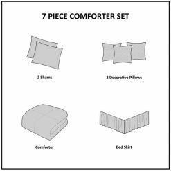 Cheapest ๐ Madison Park Crawford Grey Jacquard 7-piece Comforter Set โค๏ธ 20 Cheapest ๐ Madison Park Crawford Grey Jacquard 7-piece Comforter Set โค๏ธ -Madison Park Sales unnamed file 287
