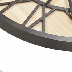 Promo 😉 Madison Park Mason Wall Clock Natural/black 😍 17 Promo 😉 Madison Park Mason Wall Clock Natural/black 😍 -Madison Park Sales unnamed file 2877