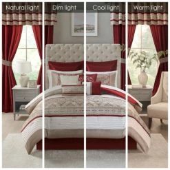 New 🔔 Madison Park Essentials Katarina 24-Piece Complete Bedroom Set (Window Panels And Sheet Set Included) Purple 🛒 16 New 🔔 Madison Park Essentials Katarina 24-Piece Complete Bedroom Set (Window Panels And Sheet Set Included) Purple 🛒 -Madison Park Sales unnamed file 2886