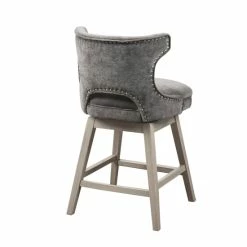 Best Pirce 😀 Madison Park Janet 360 Degree Swivel Counter Stool Light Grey 😀 -Madison Park Sales unnamed file 293