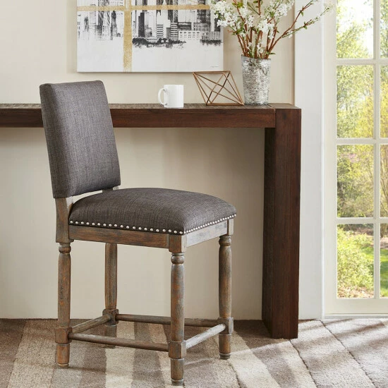 Buy ๐คฉ Madison Park Kagen Grey/ Reclaimed Grey Counter Stool - 19.25"w X 23"d X 40"h ๐ 3 Buy ๐คฉ Madison Park Kagen Grey/ Reclaimed Grey Counter Stool - 19.25"w X 23"d X 40"h ๐