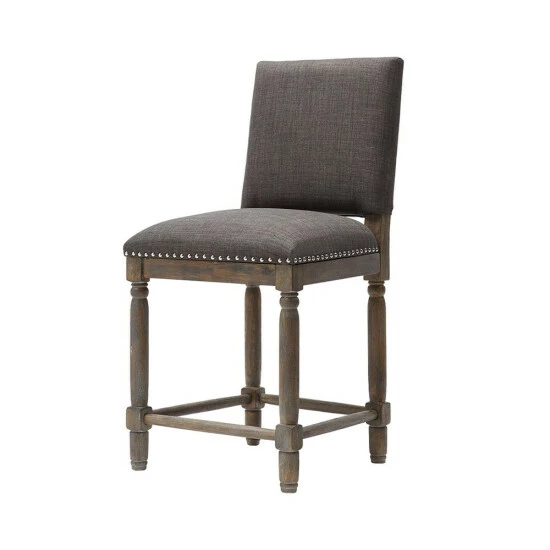 Buy ๐คฉ Madison Park Kagen Grey/ Reclaimed Grey Counter Stool - 19.25"w X 23"d X 40"h ๐ 6 Buy ๐คฉ Madison Park Kagen Grey/ Reclaimed Grey Counter Stool - 19.25"w X 23"d X 40"h ๐ - Image 4