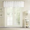 Flash Sale 😀 Madison Park Kida Sheer Embroidered Window Valance 🛒