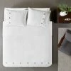 Budget 😉 Madison Park Rianon White Cotton Waffle Weave Duvet Cover Set 🧨 -Madison Park Sales unnamed file 3030