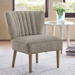 Best Pirce 👏 Madison Park Abby Slipper Chair Multi/ Cream 🎁 -Madison Park Sales unnamed file 3052
