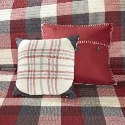 Outlet 🎉 Madison Park Pioneer 6 Piece Herringbone Coverlet Set Red 🌟 -Madison Park Sales unnamed file 3064