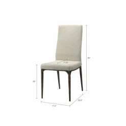 Brand new ⭐ Madison Park Callaway Cream Dining Side Chairs (Set Of 2) - 17.5"w X 23.5"d X 38"h 🎁 -Madison Park Sales unnamed file 3078
