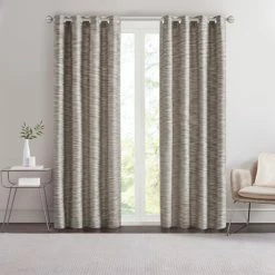 Brand new 👍 Madison Park Quinn Yarn Dyed Texture Grommet Top Single Curtain Panel Mocha ✔️ 13 Brand new 👍 Madison Park Quinn Yarn Dyed Texture Grommet Top Single Curtain Panel Mocha ✔️ -Madison Park Sales unnamed file 3129