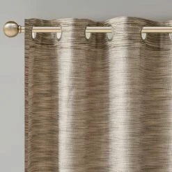 Brand new 👍 Madison Park Quinn Yarn Dyed Texture Grommet Top Single Curtain Panel Mocha ✔️ 16 Brand new 👍 Madison Park Quinn Yarn Dyed Texture Grommet Top Single Curtain Panel Mocha ✔️ -Madison Park Sales unnamed file 3132