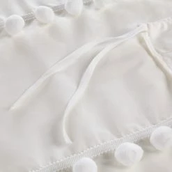 Flash Sale 👏 Madison Park Tracie Pom Pom Cotton Duvet Cover Set Ivory 💯 -Madison Park Sales unnamed file 3164