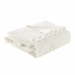 Flash Sale 👏 Madison Park Tracie Pom Pom Cotton Duvet Cover Set Ivory 💯 -Madison Park Sales unnamed file 3165