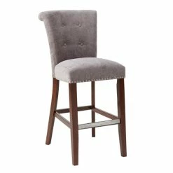 Buy 🎁 Madison Park Weldon Grey 30-Inch Bar Stool 🛒 -Madison Park Sales unnamed file 3189