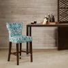 Brand new ⌛ Madison Park Hayes Blue/ Yellow Tufted Back Counter Stool - 17.75"w X 21.125"d X 38.25"h 🎉 -Madison Park Sales unnamed file 3258