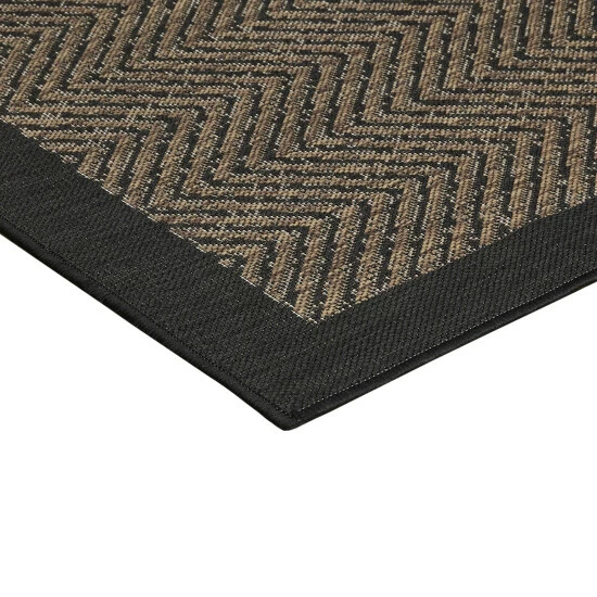 Top 10 ⭐ Madison Park Hurley Natural/ Black Textured Chevron Indoor/Outdoor Rug ❤️ 8 Top 10 ⭐ Madison Park Hurley Natural/ Black Textured Chevron Indoor/Outdoor Rug ❤️ - Image 6